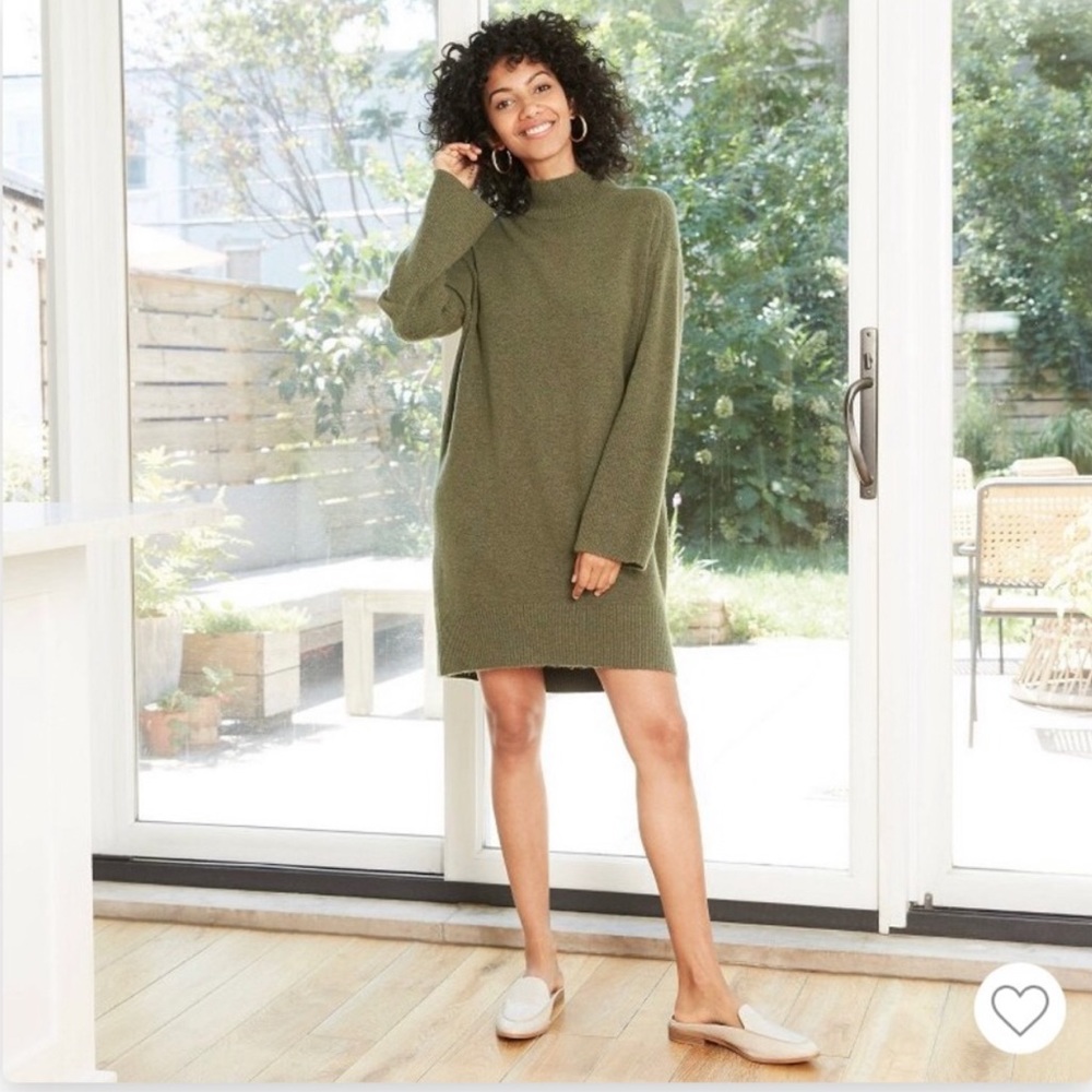 NWT A New Day Long Sleeve Sweater Dress